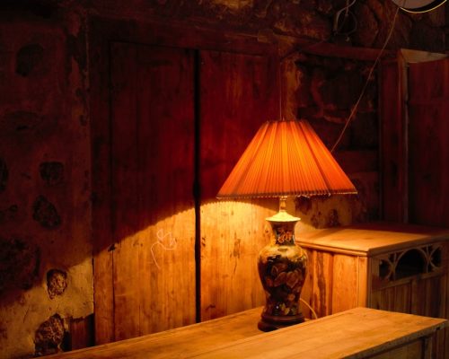 Lampa stołowa Natural Retro Bellina