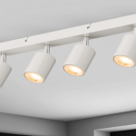 Oświetlenie sufitowe z blokadą obrotową
