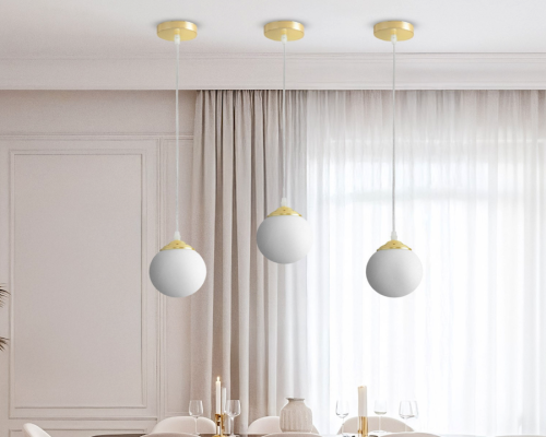 Elegancki żyrandol do salonu z minimalistycznym designem