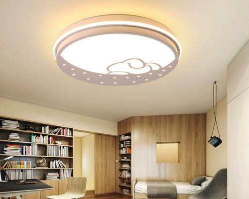 Oszczędzająca energię lampa sufitowa o miękkim świetle do pokoju do nauki